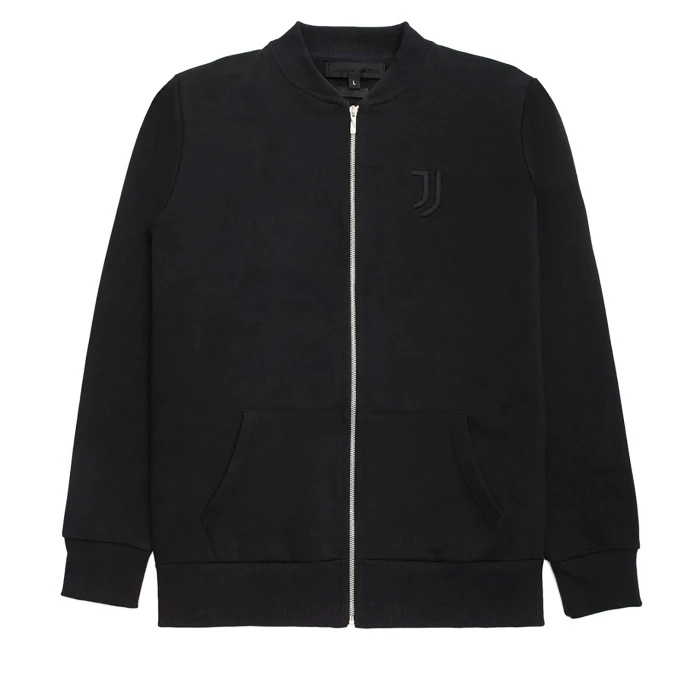 JUVENTUS BLACK ESSENTIAL TRACK TOP
