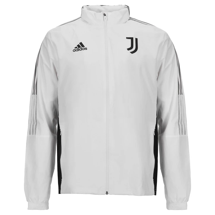 JUVENTUS CORE WHITE RAIN JACKET 2021/22