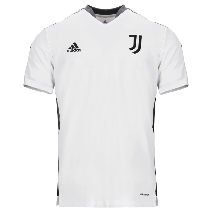 JUVETUS SS CORE WHITE TRAINING JERSEY 2021/22 - BOY