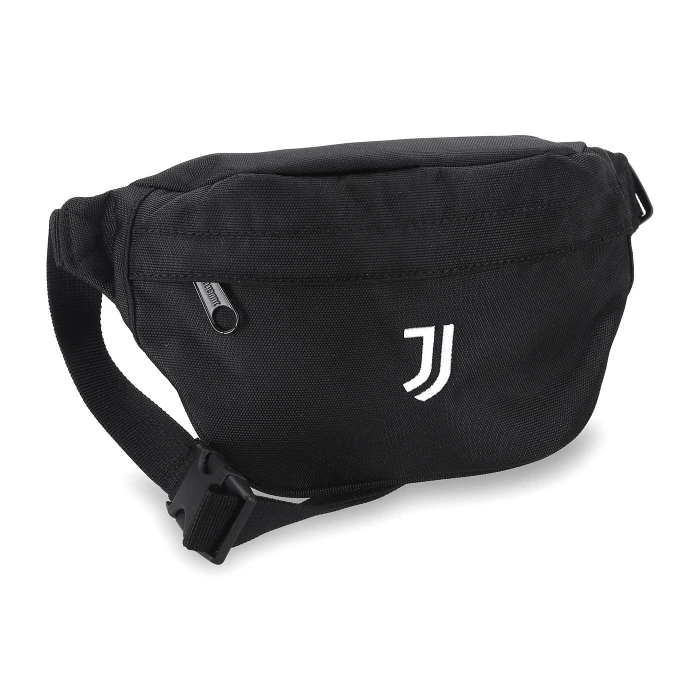 JUVENTUS BLACK LOGO WAISTBAG