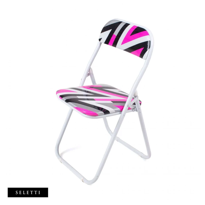 JUVENTUS PINK FOLDING CHAIR