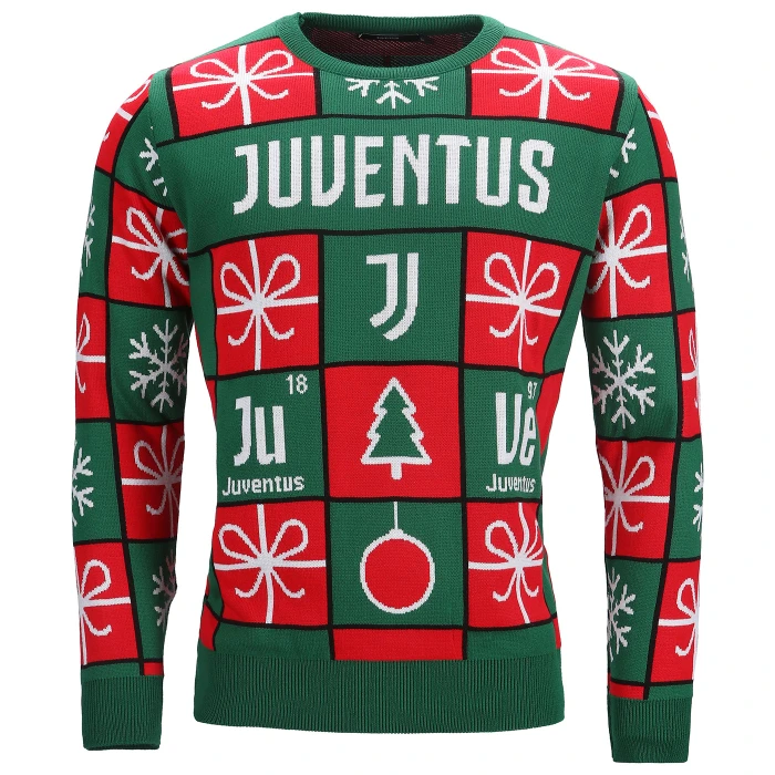 JUVENTUS CHRISTMAS SWEATER 2021 TEEN