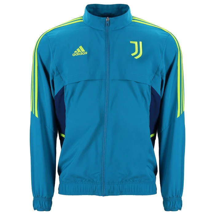 JUVENTUS TURQUOISE PRE-MATCH JACKET 2022/23