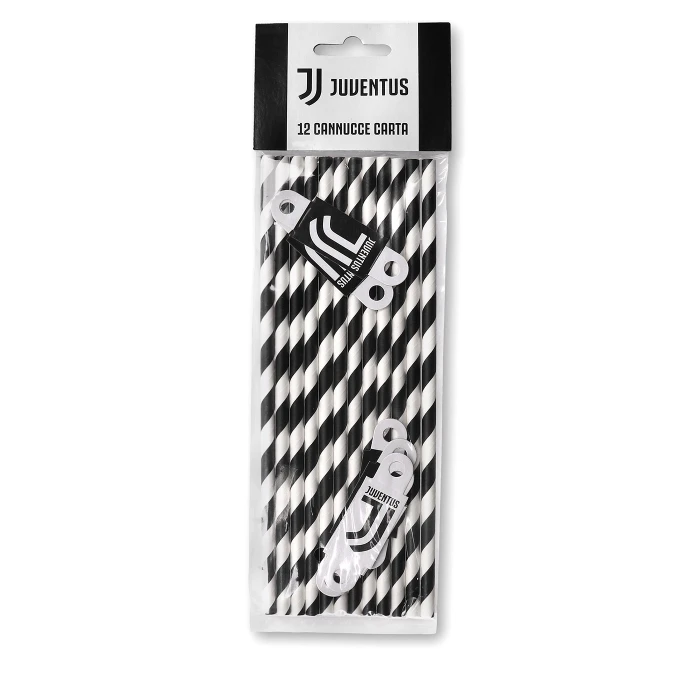 JUVENTUS BLACK/WHITE STRAWS