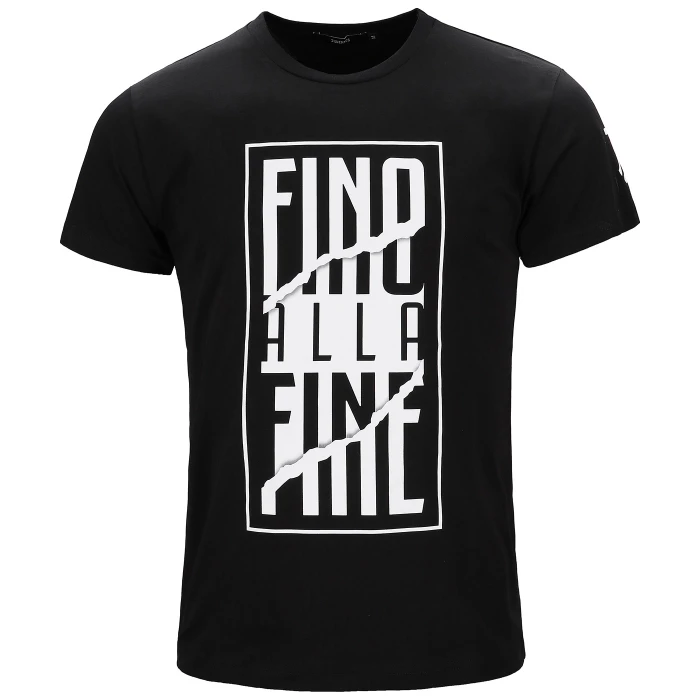 JUVENTUS T-SHIRT NERA FINO ALLA FINE