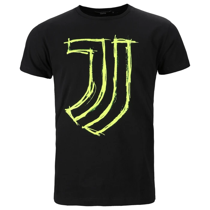 JUVENTUS YELLOW PENCIL LOGO T-SHIRT