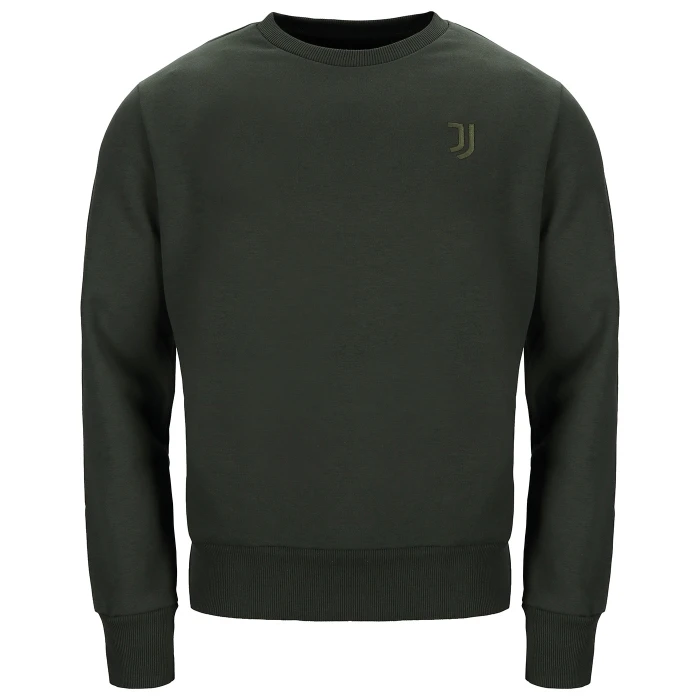 JUVENTUS GREEN ESSENTIAL CREWNECK