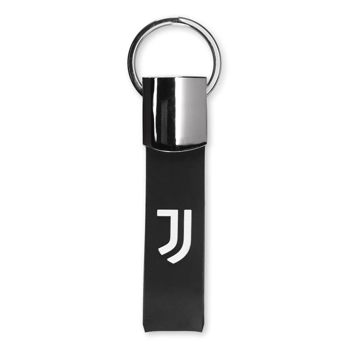 JUVENTUS RUBBER AND METAL KEY RING