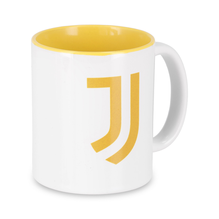 JUVENTUS YELLOW LOGO MUG