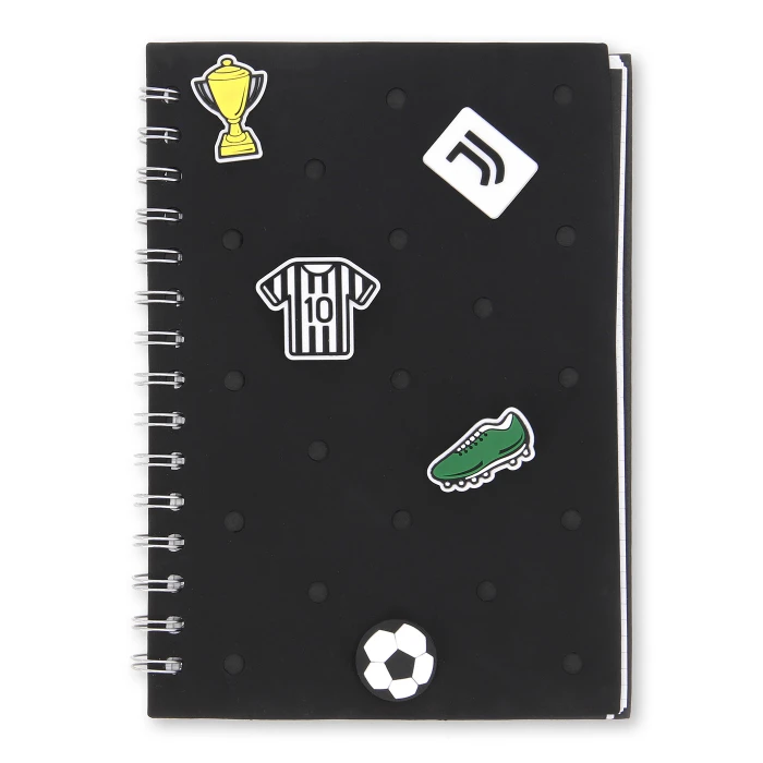 JUVENTUS NOTEBOOK WITH PATCH