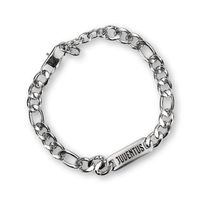 JUVENTUS STEEL BRACELET WITH TAG
