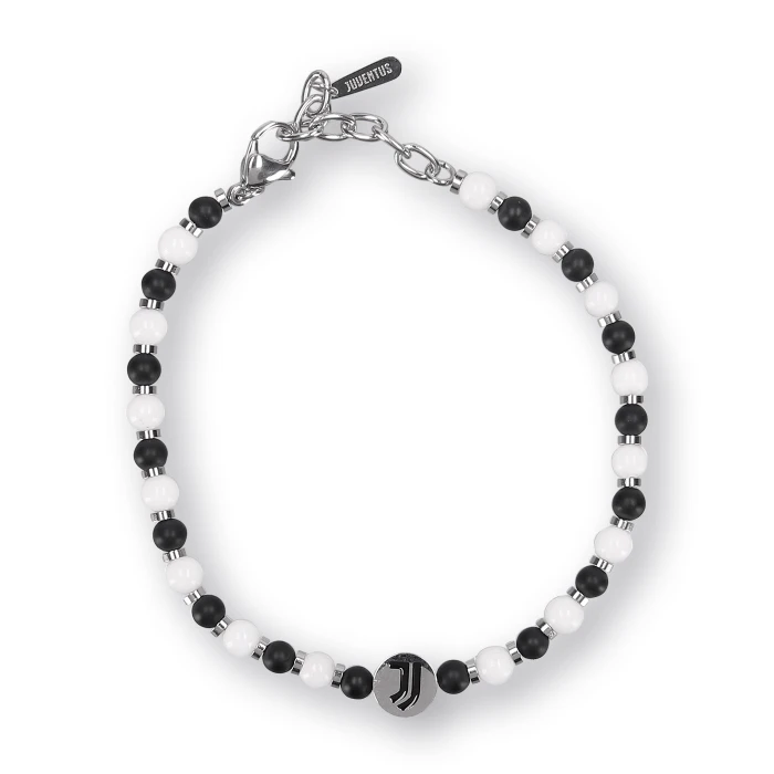 JUVENTUS NATURAL STONES AND STEEL BRACELET