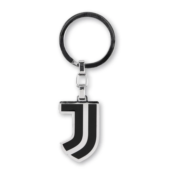 JUVENTUS J LOGO KEYRING