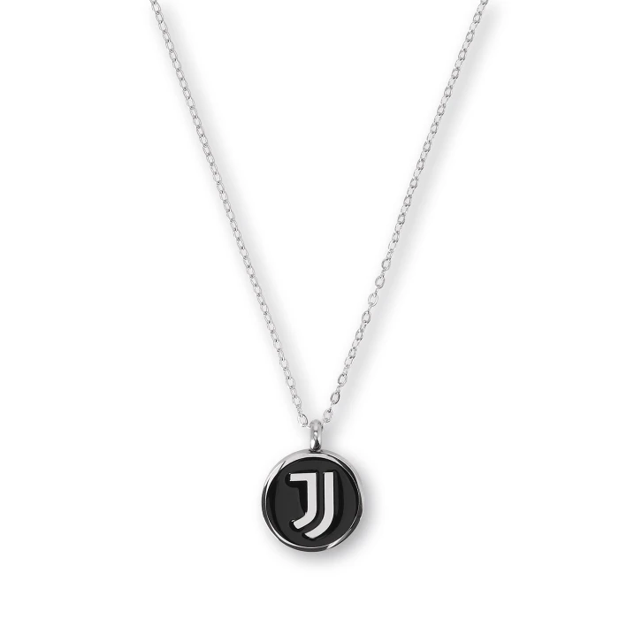 JUVENTUS ROUND LOGO NECKLACE