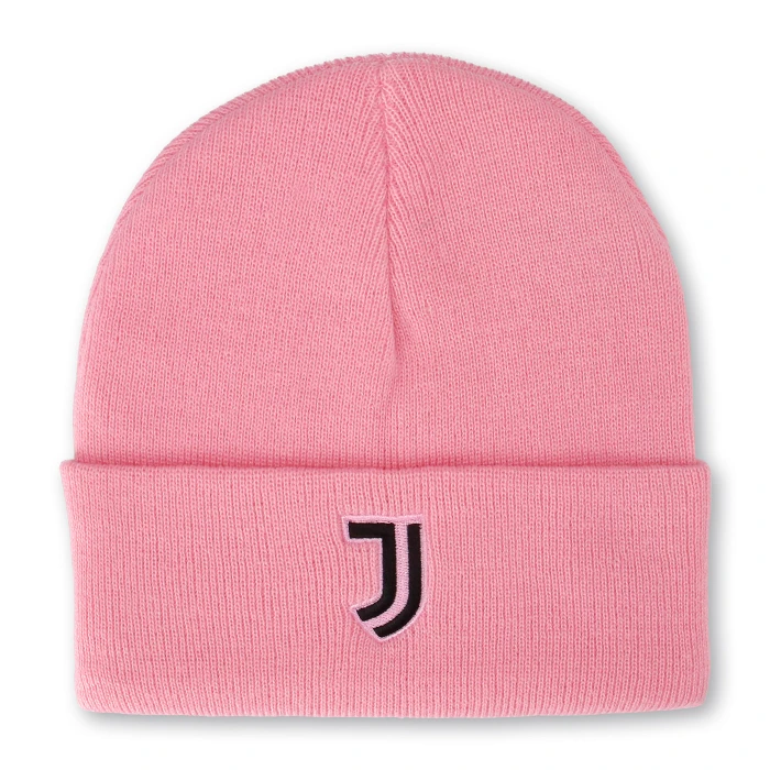 JUVENTUS PINK LOGO BEANIE