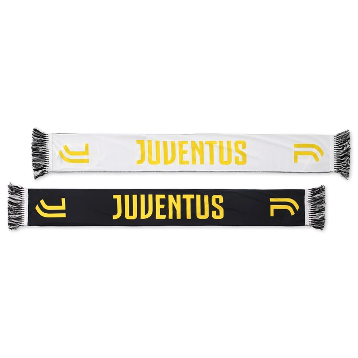 JUVENTUS DOUBLE FACE POLY SCARF