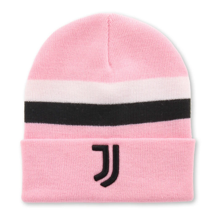 JUVENTUS PINK LOGO BEANIE
