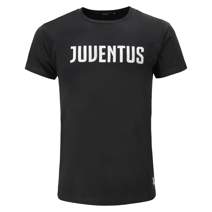 JUVENTUS BLACK GRAPHIC T-SHIRT - KIDS