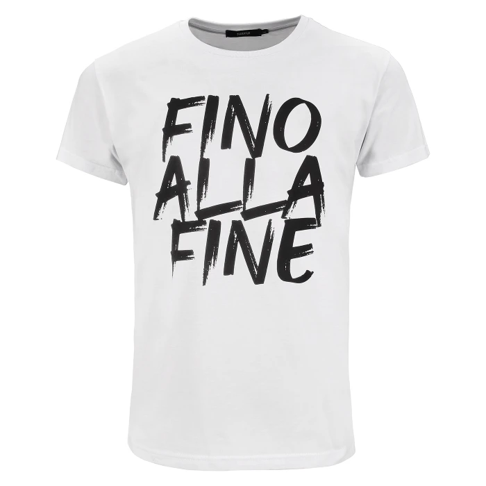JUVENTUS WHITE FINO ALLA FINE T-SHIRT - KIDS
