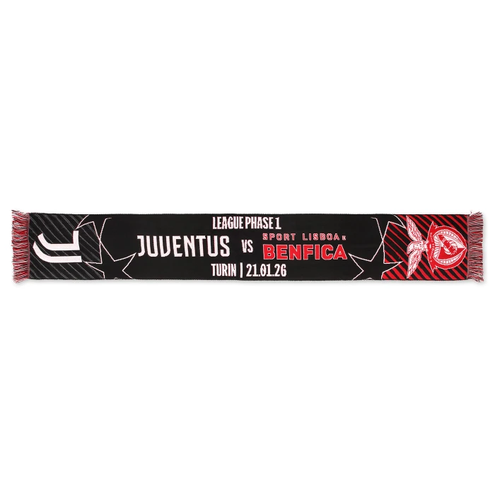 JUVENTUS - BENFICA SCARF