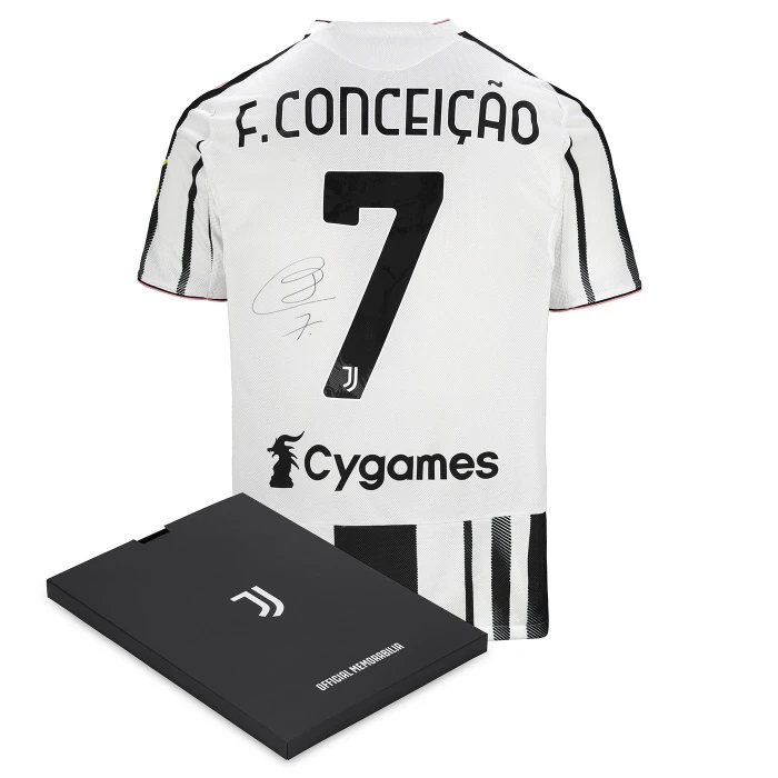 CONCEICAO AUTOGRAPHED JUVENTUS HOME AUTHENTIC JERSEY 2025/26