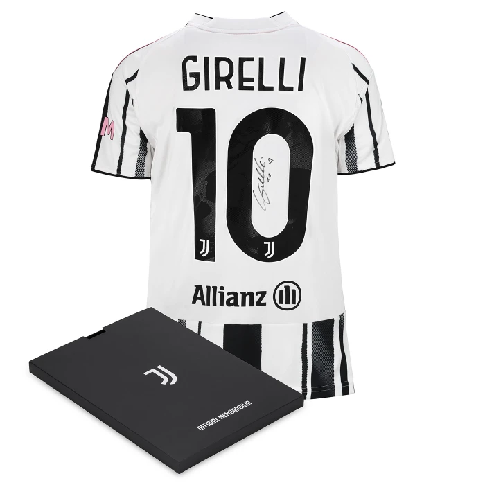 GIRELLI AUTOGRAPHED JUVENTUS HOME WOMEN JERSEY 2025/26