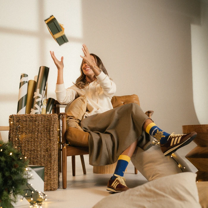 JUVENTUS CHRISTMAS SOCKS 2025