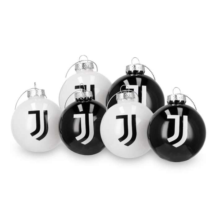 JUVENTUS SET 6 PALLINE NATALIZIE