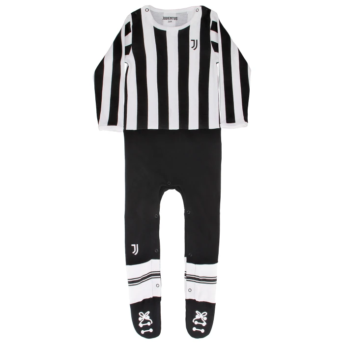 JUVENTUS STRIPED BABY ROMPER - BOYS