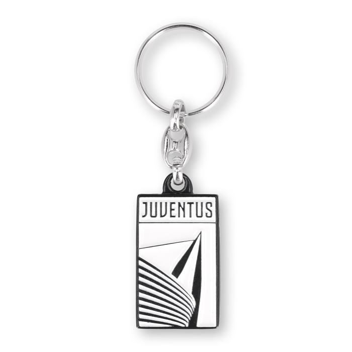 JUVENTUS WHITE STADIUM KEYRING