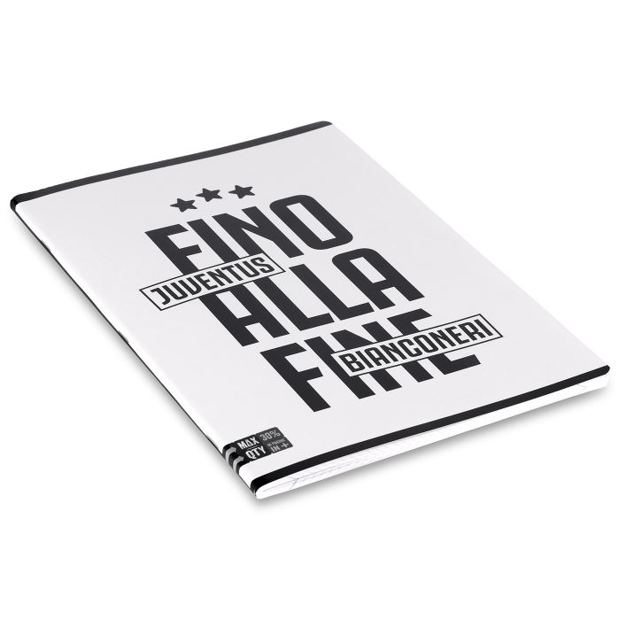 JUVENTUS RULED NOTEBOOK B