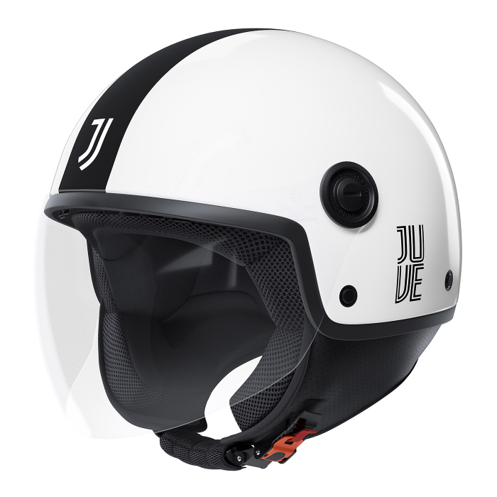 JUVENTUS GLOSSY WHITE HELMET