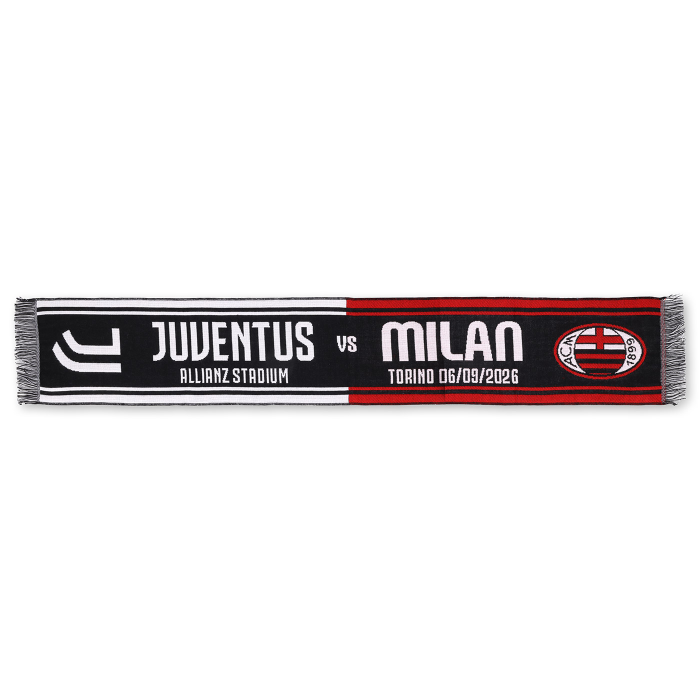 JUVENTUS - AC MILAN SCARF