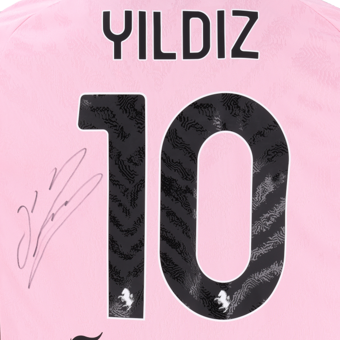 YILDIZ AUTOGRAPHED JUVENTUS AWAY AUTHENTIC JERSEY 2026/27