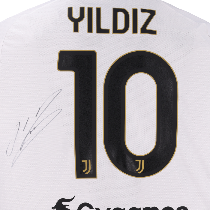 YILDIZ AUTOGRAPHED JUVENTUS HOME AUTHENTIC JERSEY 2026/27