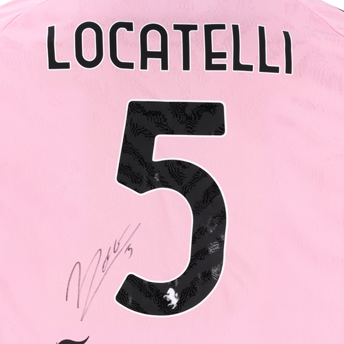 LOCATELLI AUTOGRAPHED JUVENTUS AWAY AUTHENTIC JERSEY 2026/27