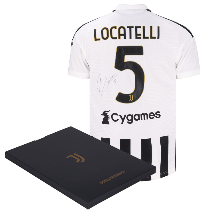 LOCATELLI AUTOGRAPHED JUVENTUS HOME AUTHENTIC JERSEY 2026/27