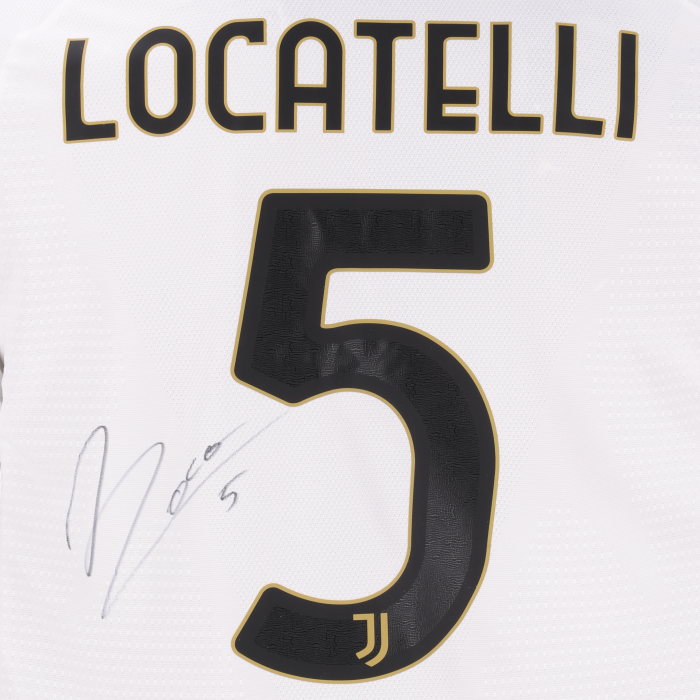 LOCATELLI AUTOGRAPHED JUVENTUS HOME AUTHENTIC JERSEY 2026/27