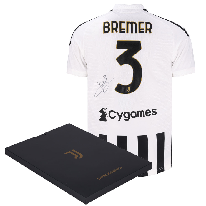 BREMER AUTOGRAPHED JUVENTUS HOME AUTHENTIC JERSEY 2026/27