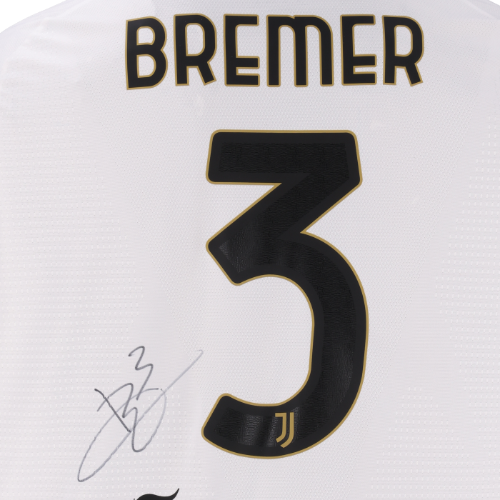 BREMER AUTOGRAPHED JUVENTUS HOME AUTHENTIC JERSEY 2026/27