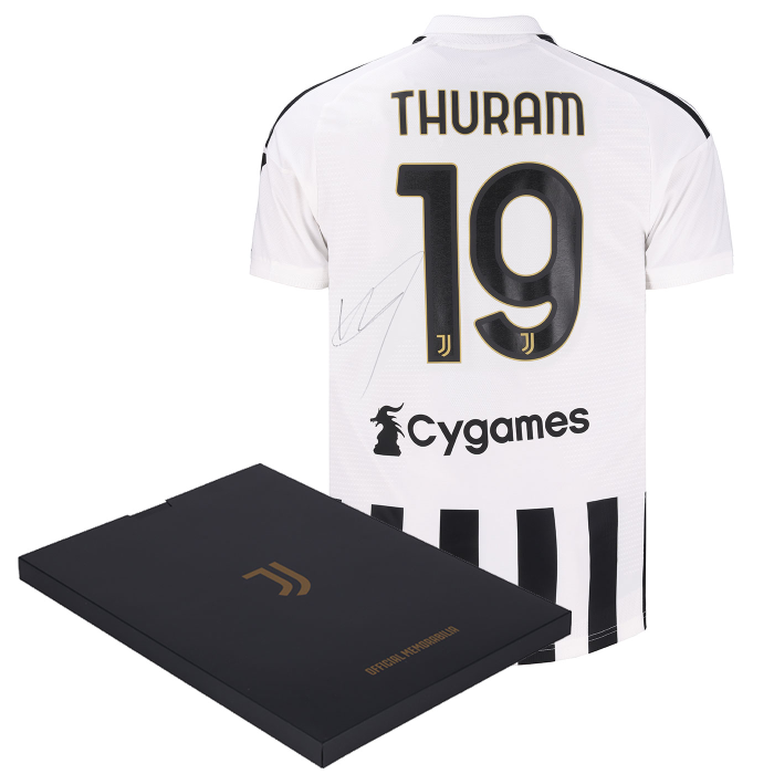 THURAM AUTOGRAPHED JUVENTUS HOME AUTHENTIC JERSEY 2026/27