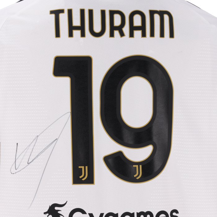 THURAM AUTOGRAPHED JUVENTUS HOME AUTHENTIC JERSEY 2026/27