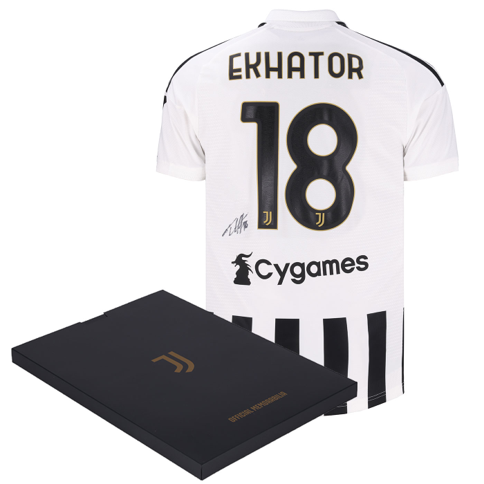 EKHATOR AUTOGRAPHED JUVENTUS HOME AUTHENTIC JERSEY 2026/27