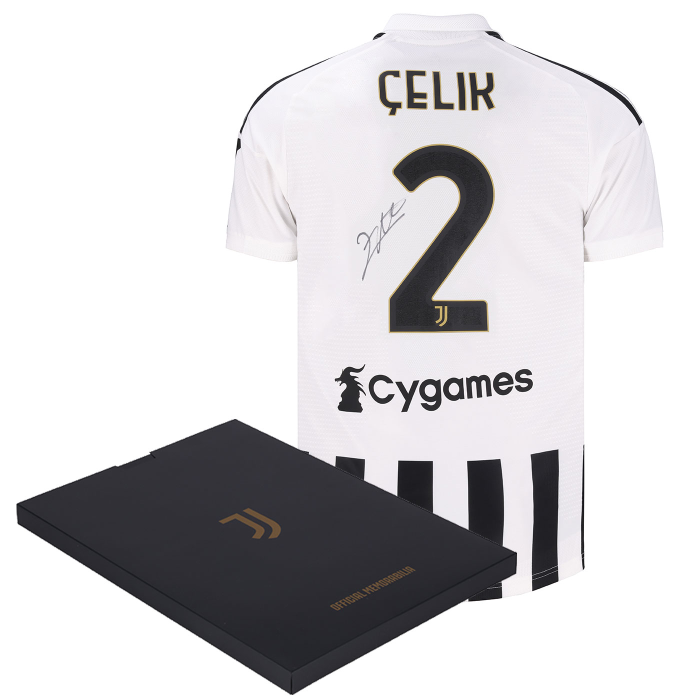 CELIK AUTOGRAPHED JUVENTUS HOME AUTHENTIC JERSEY 2026/27