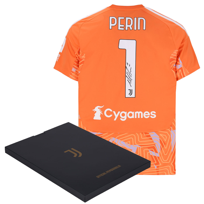 PERIN AUTOGRAPHED JUVENTUS GOALKEEPER JERSEY 2026/27