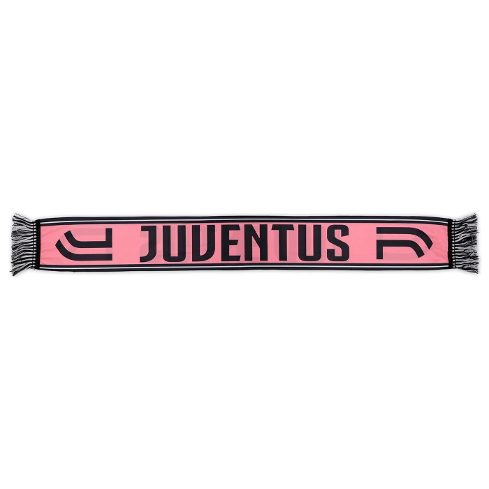 JUVENTUS SCIARPA POLIESTERE ROSA
