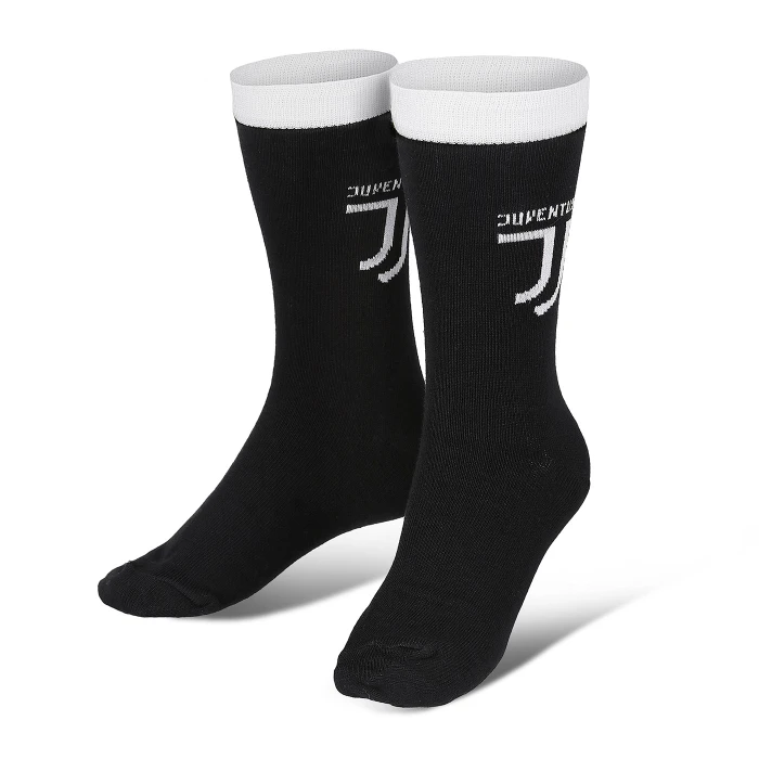 JUVENTUS BLACK SHORT SOCKS - KIDS