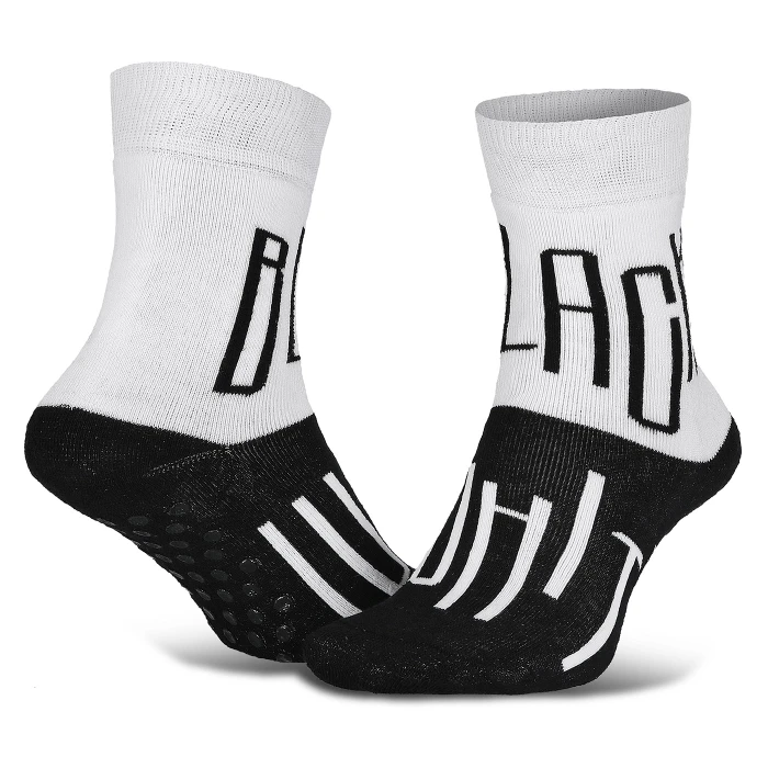 JUVENTUS CALZA UOMO ANTISCIVOLO BLACK & WHITE