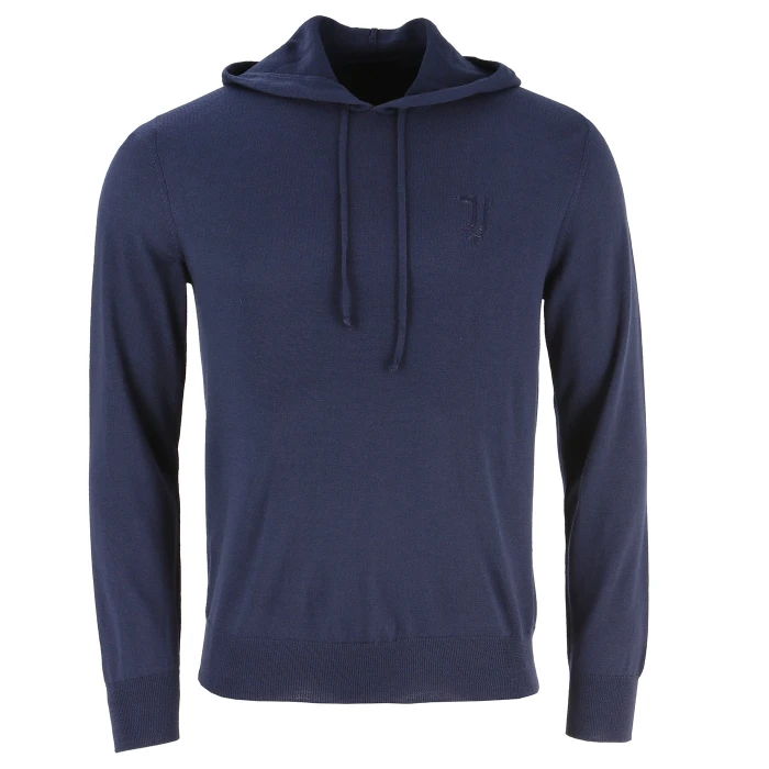 JUVENTUS BLUE HOODIE KNIT