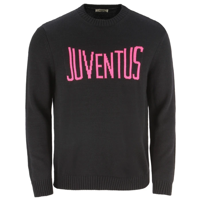 JUVENTUS FUXIA WRITING KNITWEAR